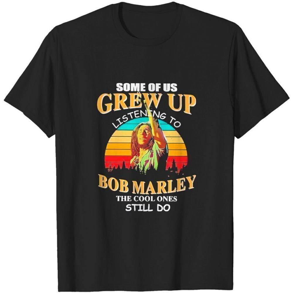Bob Marley Reggae Music Legend Fan Graphic Unisex T-Shirt - Picture 1 of 4